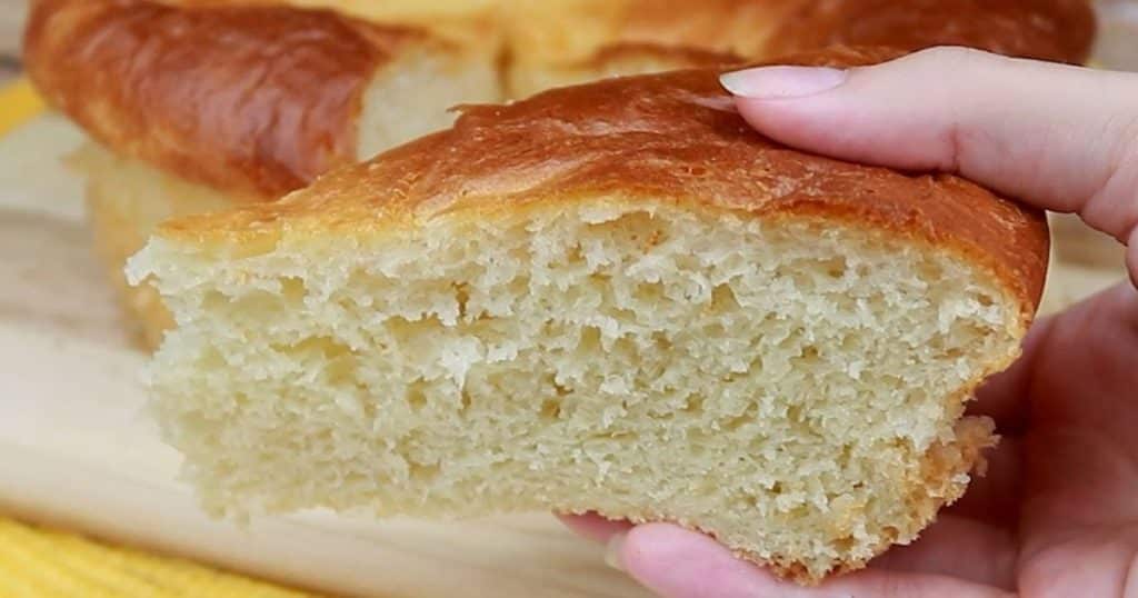 pão caseiro que não precisa sovar