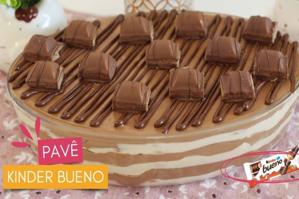 pavê kinder bueno