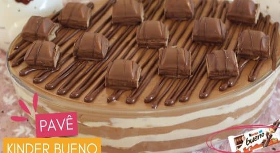 pavê kinder bueno