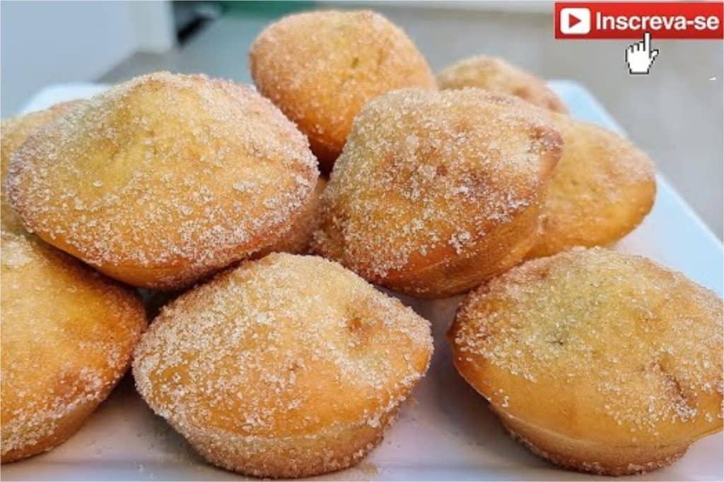 Bolinho de chuva assado