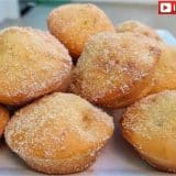 Bolinho de chuva assado