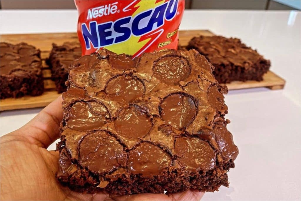 Brownie de nescau