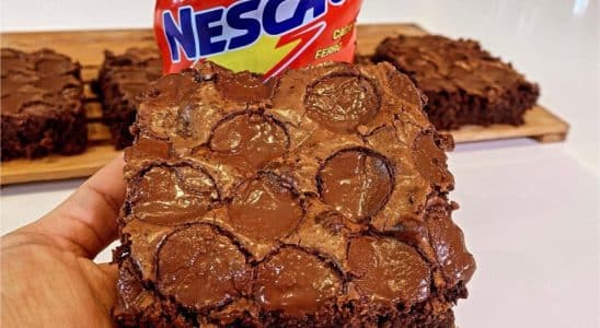 Brownie de nescau