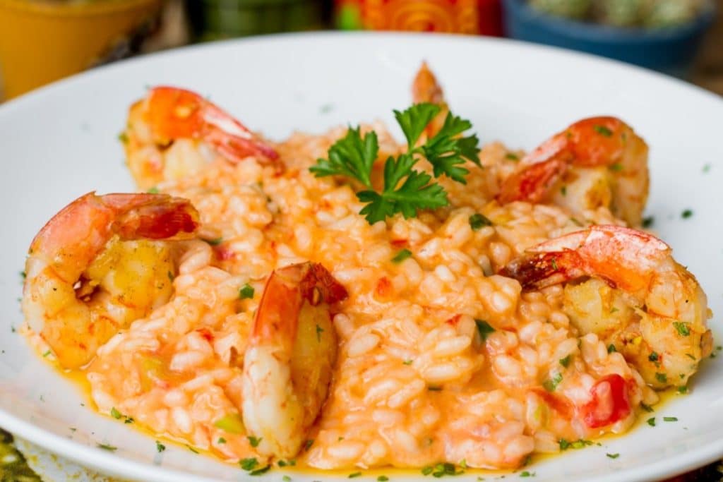 Risoto de Camarão com Limão Siciliano