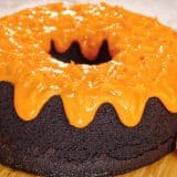 bolo de chocolate com laranja