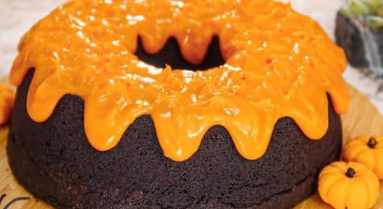 bolo de chocolate com laranja