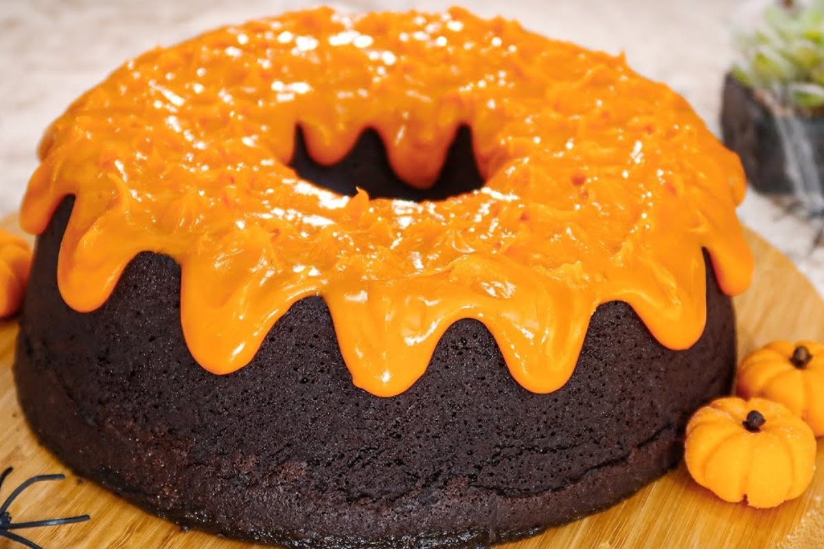 bolo de chocolate com laranja