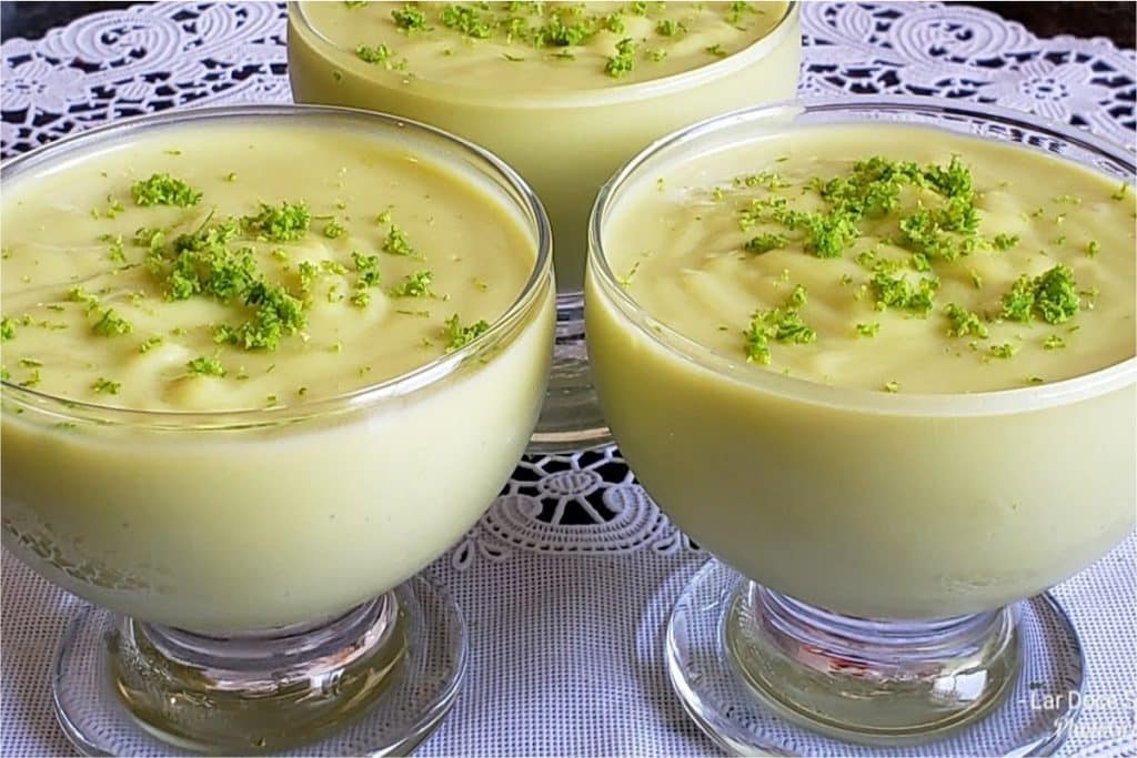 mousse de abacate