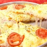 pizza de tapioca