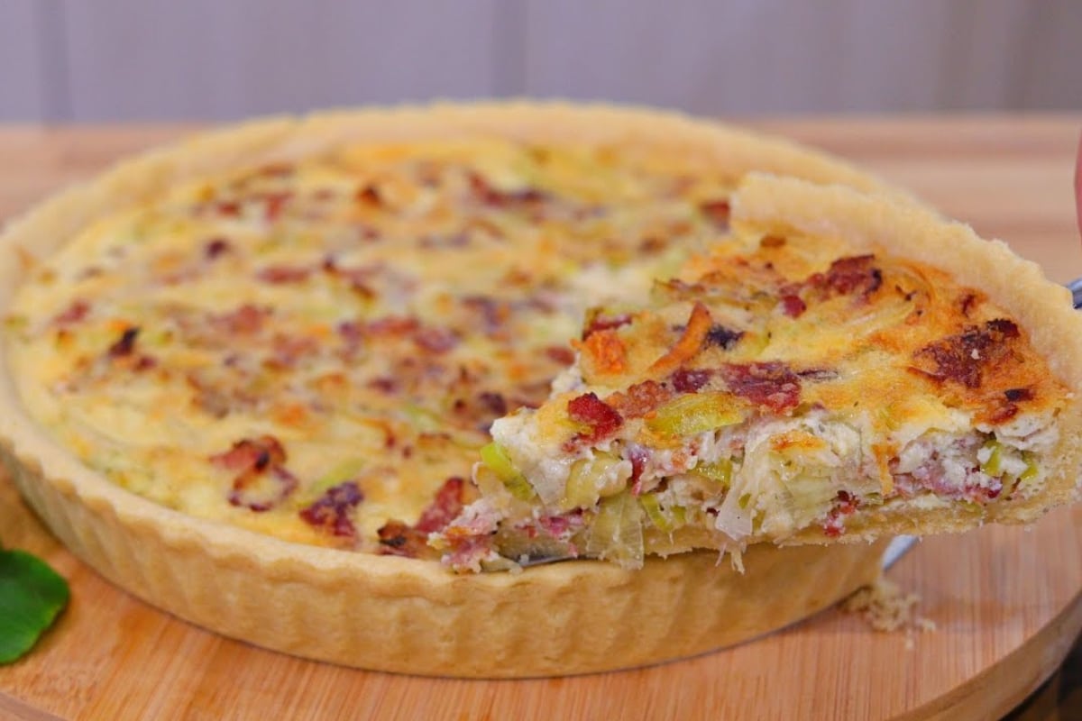 quiche de bacon