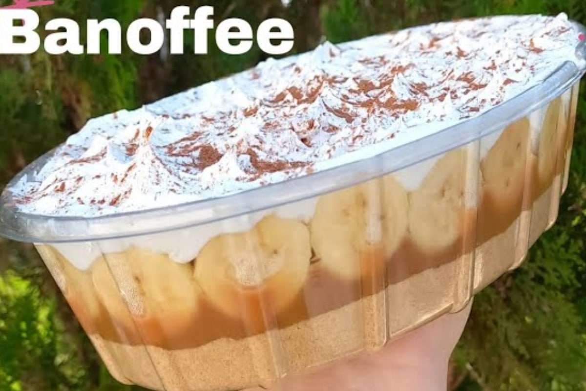 Banoffee na travessa