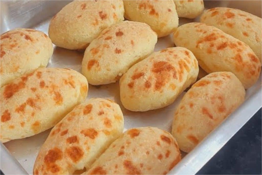 Biscoito de polvilho com queijo