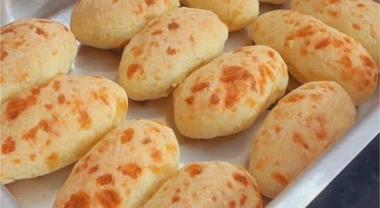 Biscoito de polvilho com queijo