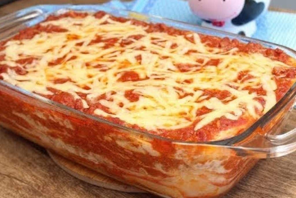 Lasanha à bolonhesa 