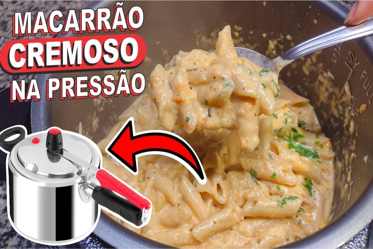 Macarrão de panela de pressão