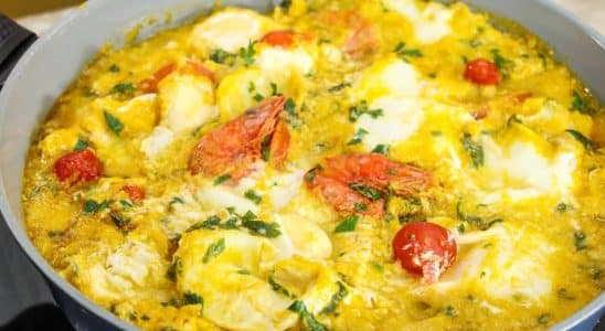 Moqueca de ovo