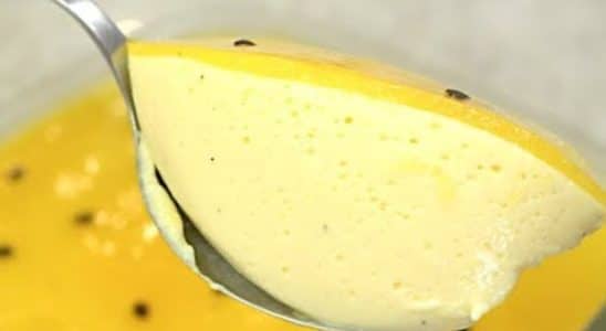 Mousse de maracujá