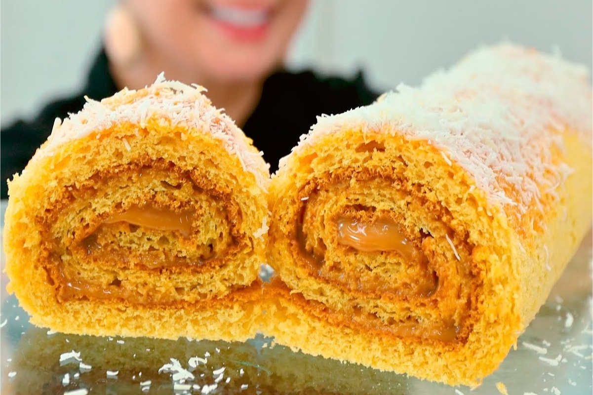 Rocambole de Padaria com Doce de Leite: Delicioso e Fácil de Fazer rocambole de padaria