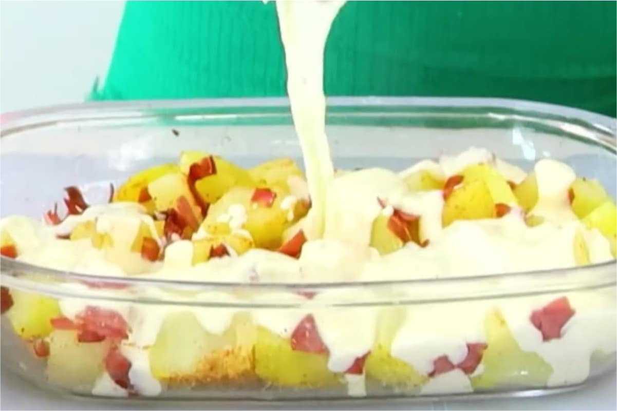 Batata gratinada