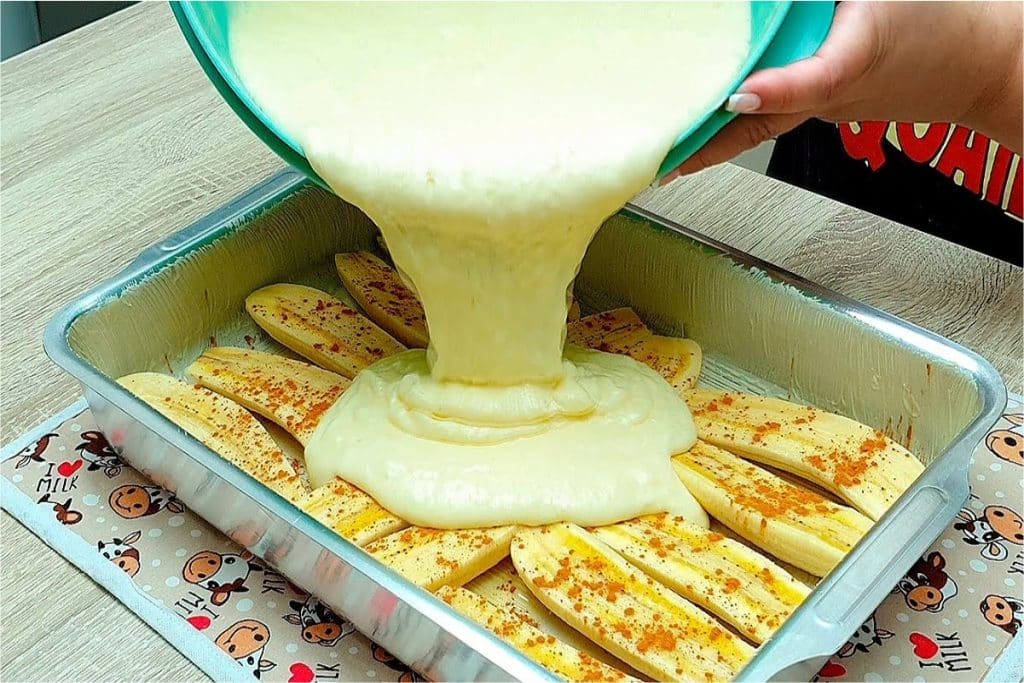 Bolo de banana