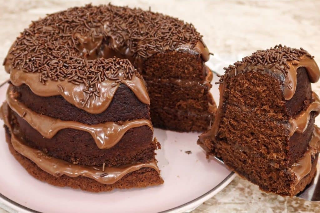 Bolo de chocolate