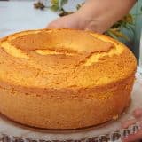 Bolo de iogurte amanteigado