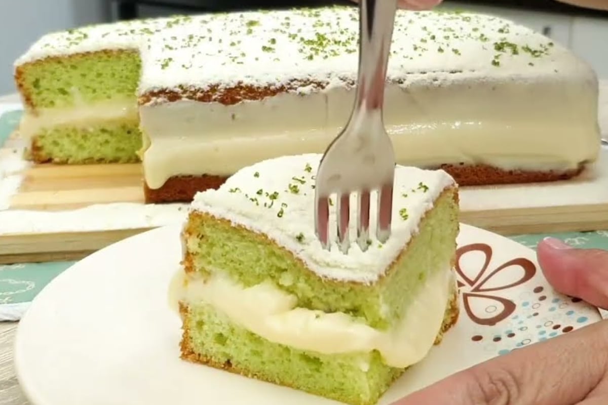 Bolo mousse de limão