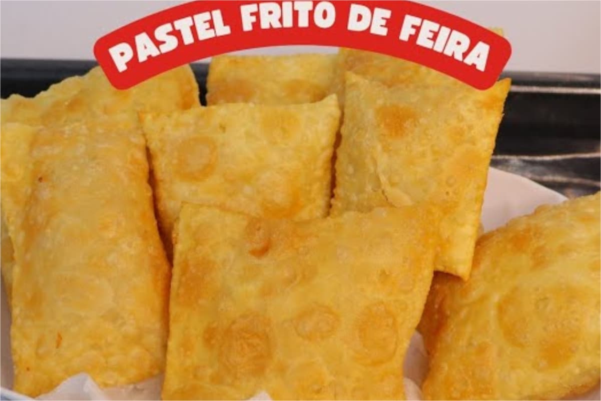 Massa de pastel de feira