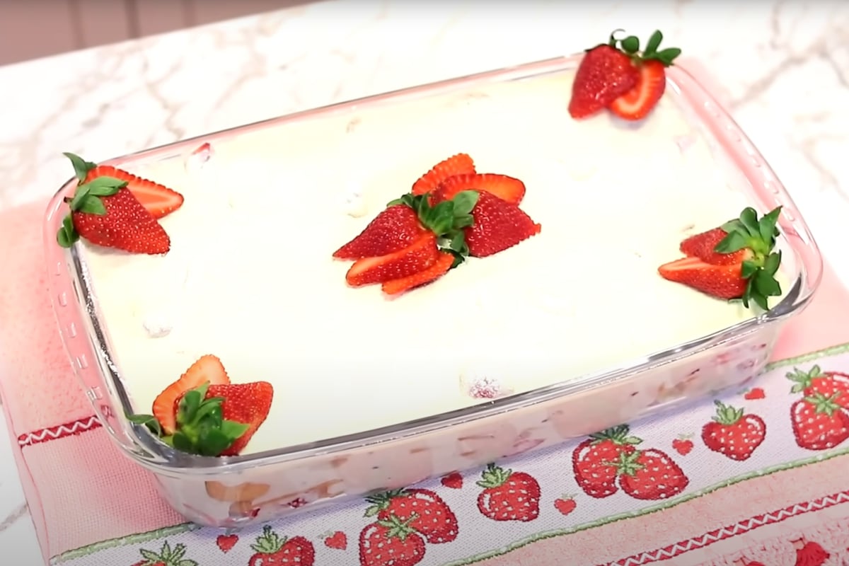 Pavê de leite ninho