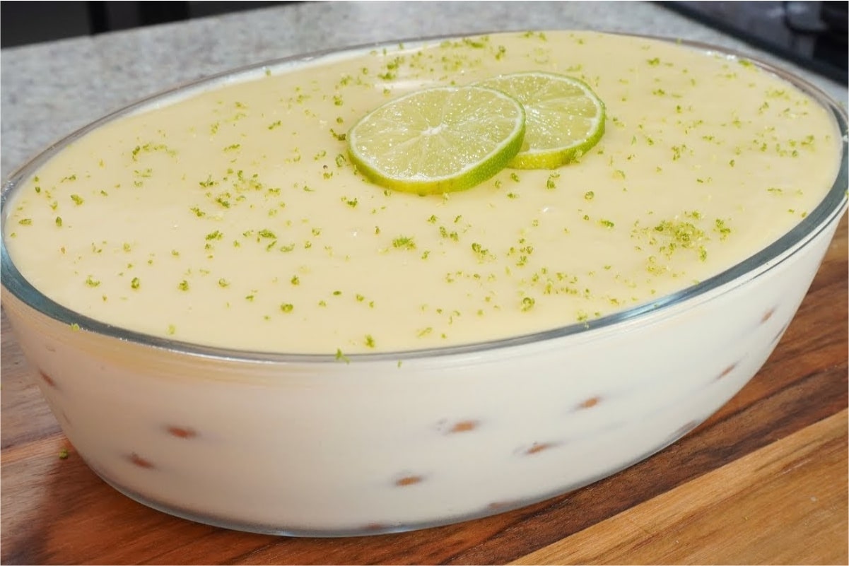 Pavê de Limão com Ganache Branca: A Sobremesa Refrescante e Cremosa para Todas as Ocasiões Pavê de limão