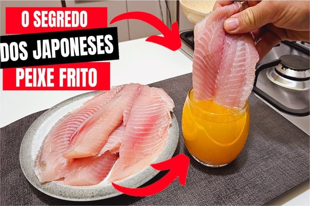 Peixe frito crocante