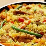 Receita com arroz integral