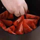 Tomate na air fryer