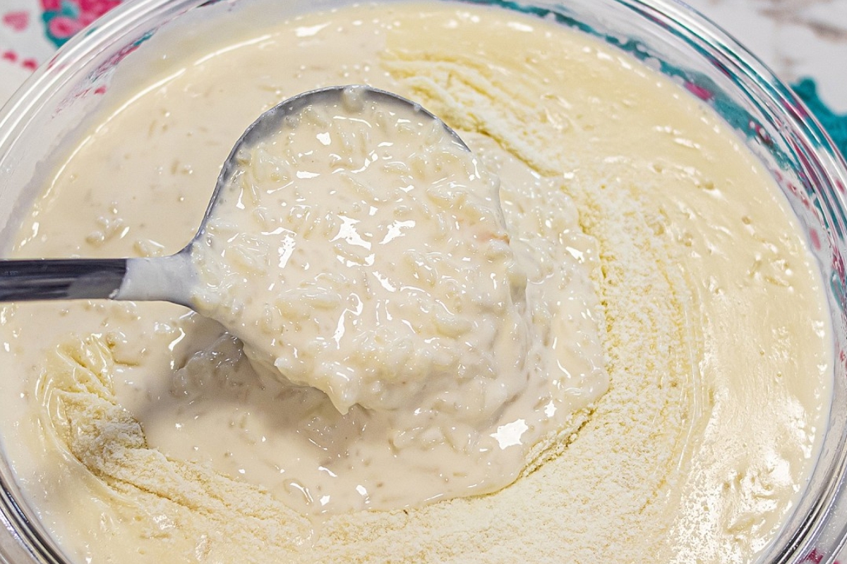 Arroz doce cremoso