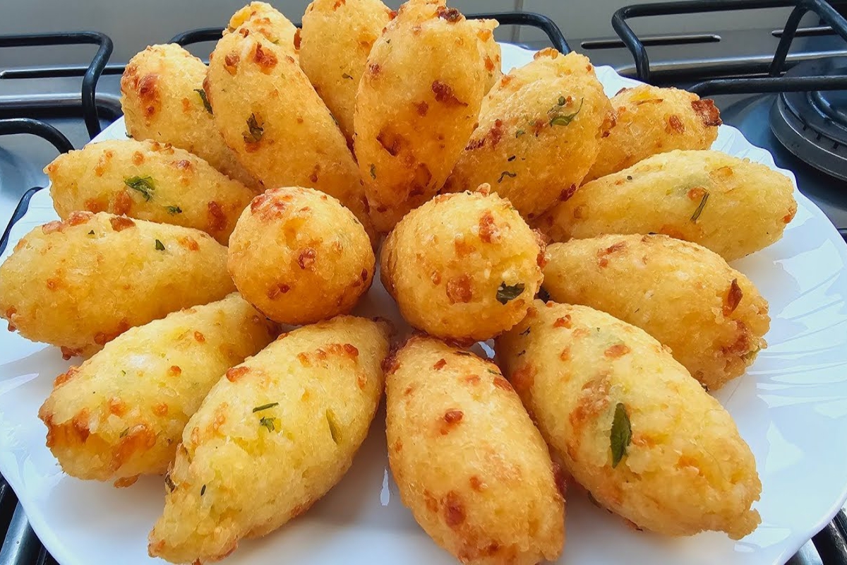 Bolinho de arroz sequinho