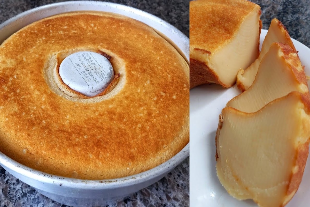 Bolo de leite