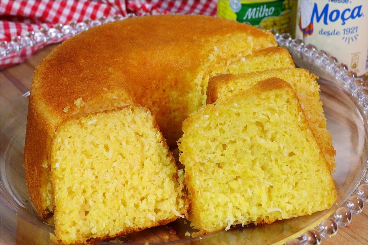 Bolo moça de milho