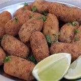 Croquete de carne moída