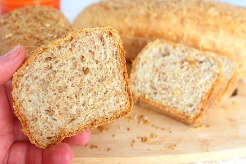 Pão integral fofinho