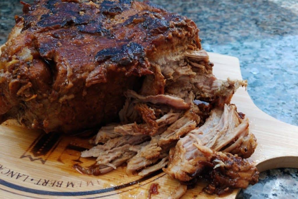 Pernil assado na panela