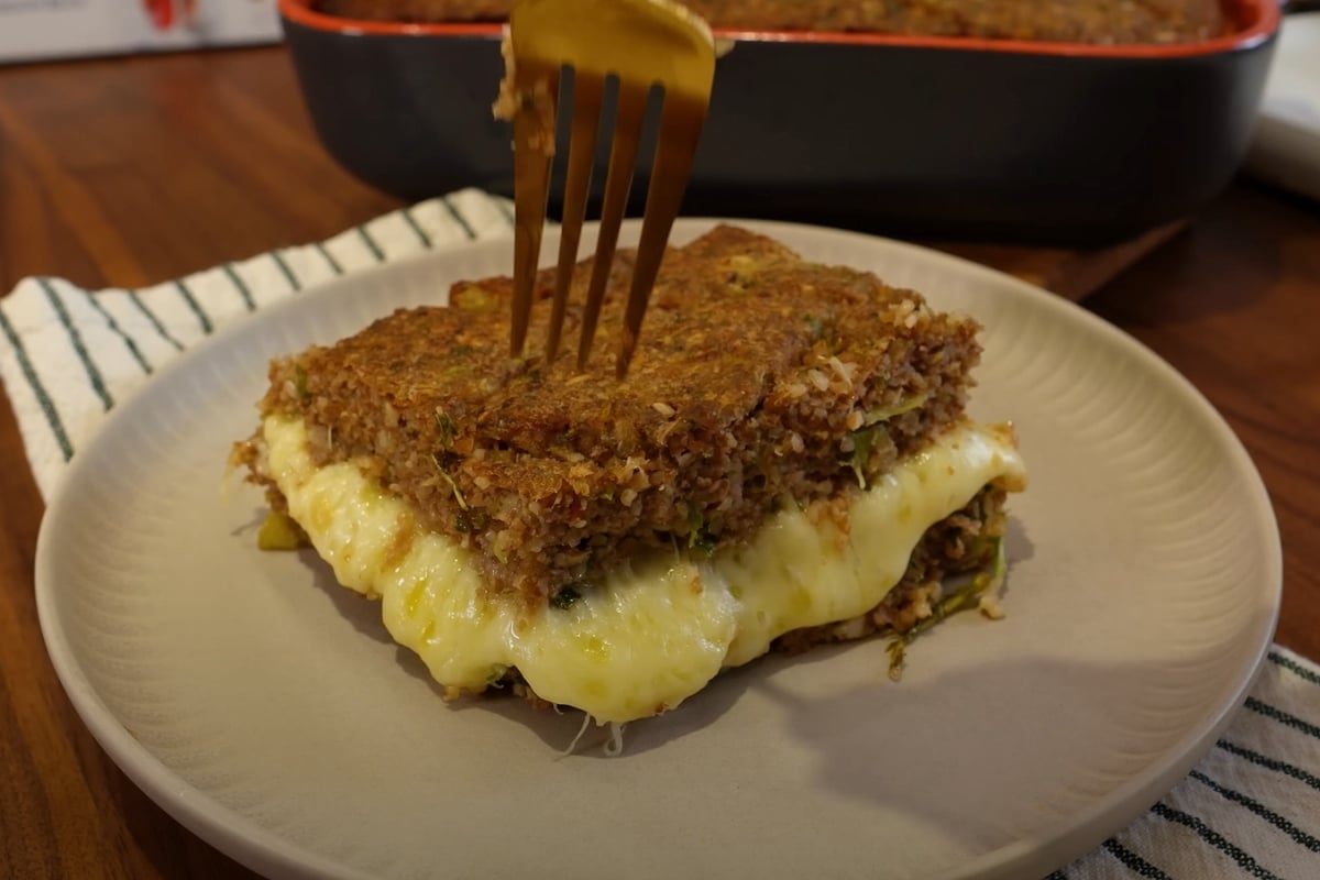 Quibe de forno recheado