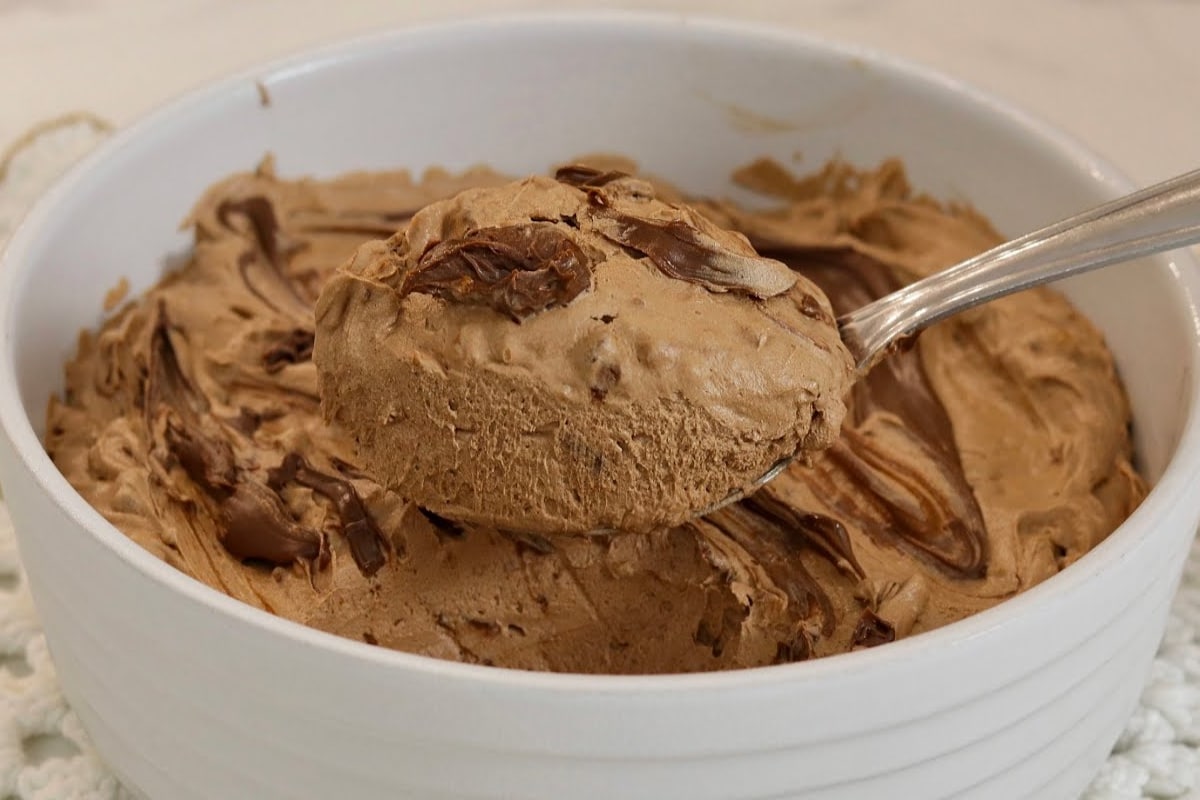 Sobremesa de chocolate