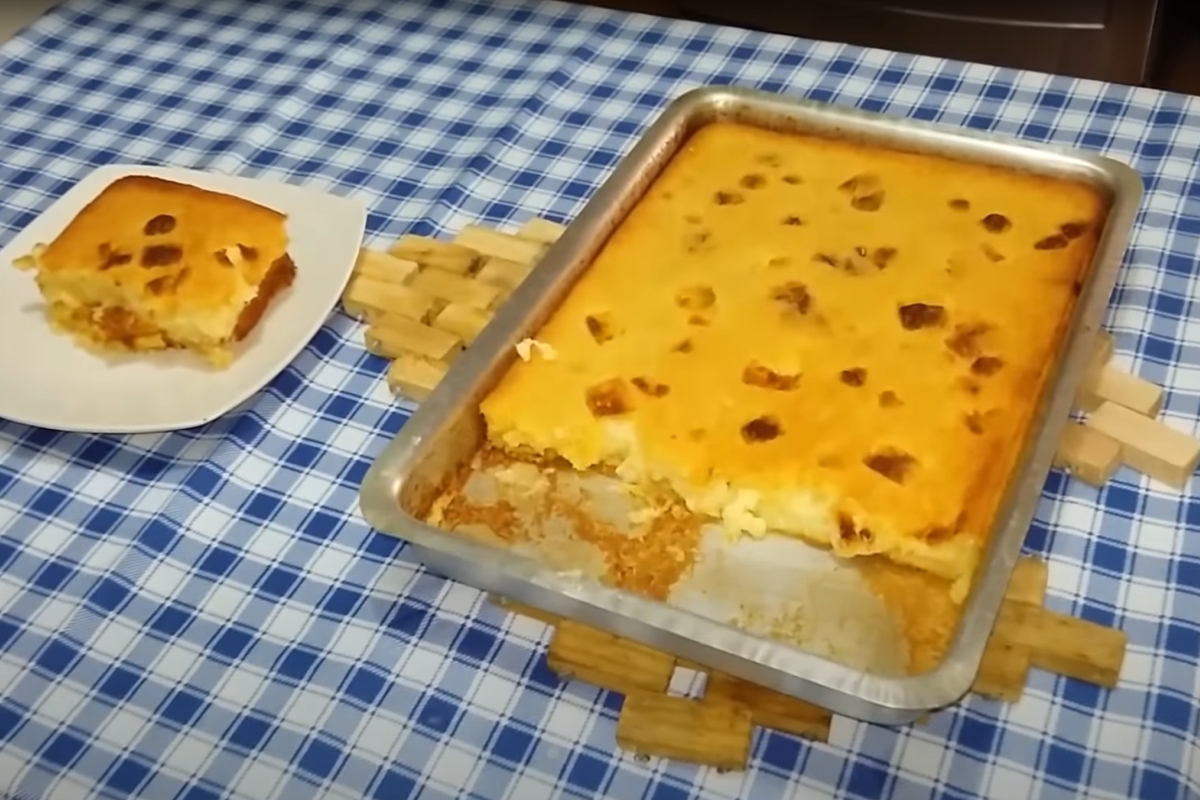 pamonha assada no forno