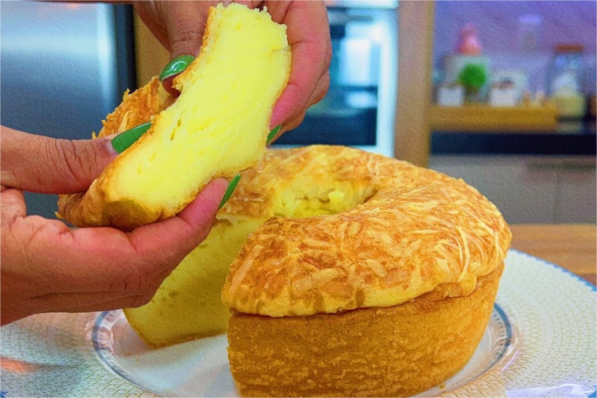 Bolo de pão de queijo