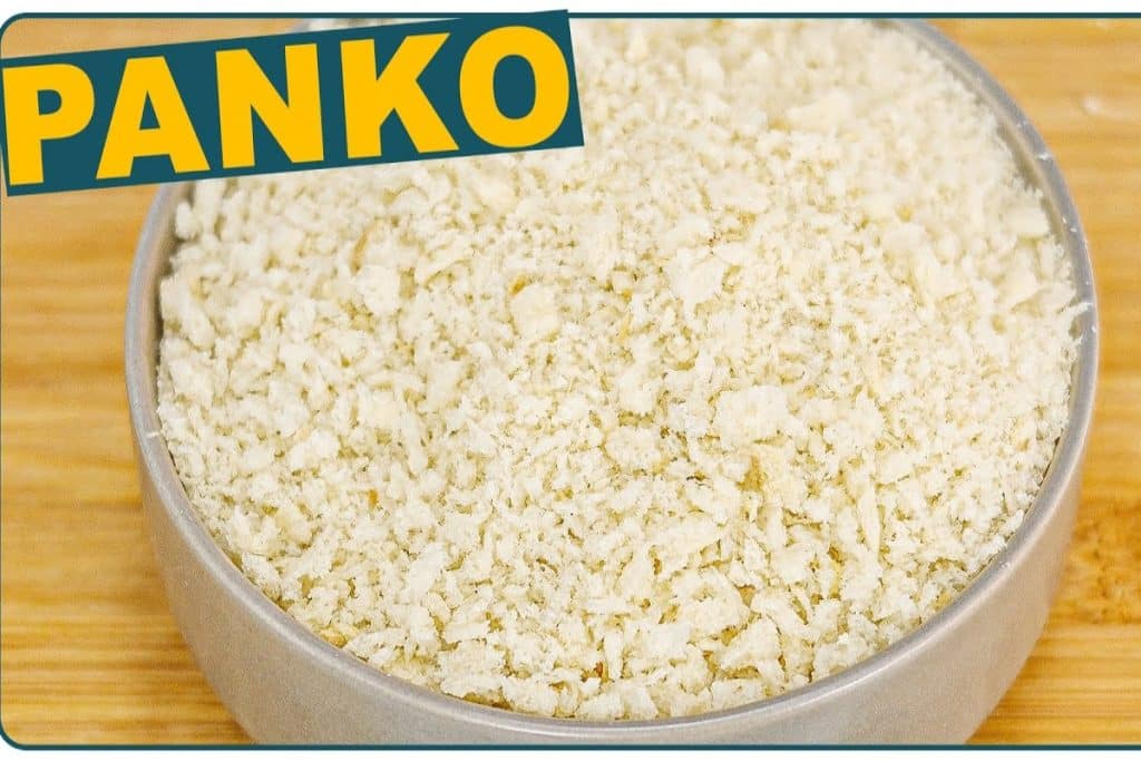 Farinha panko caseira