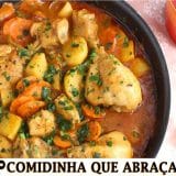 Frango ensopado com legumes