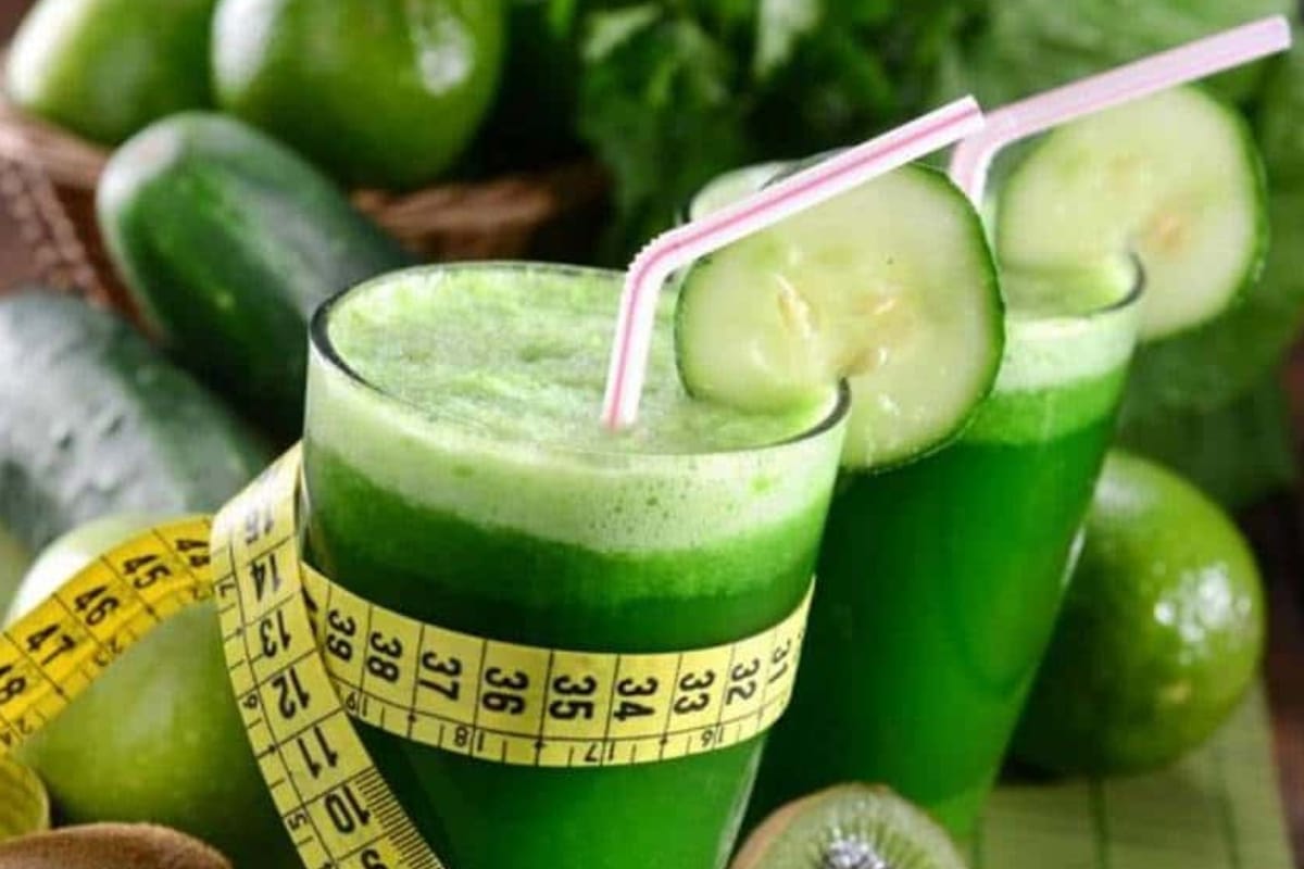 Suco Detox de Couve