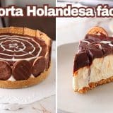 Torta holandesa sem gelatina