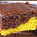 bolo de cenoura com chocolate