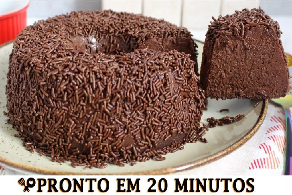 brigadeirão cremoso